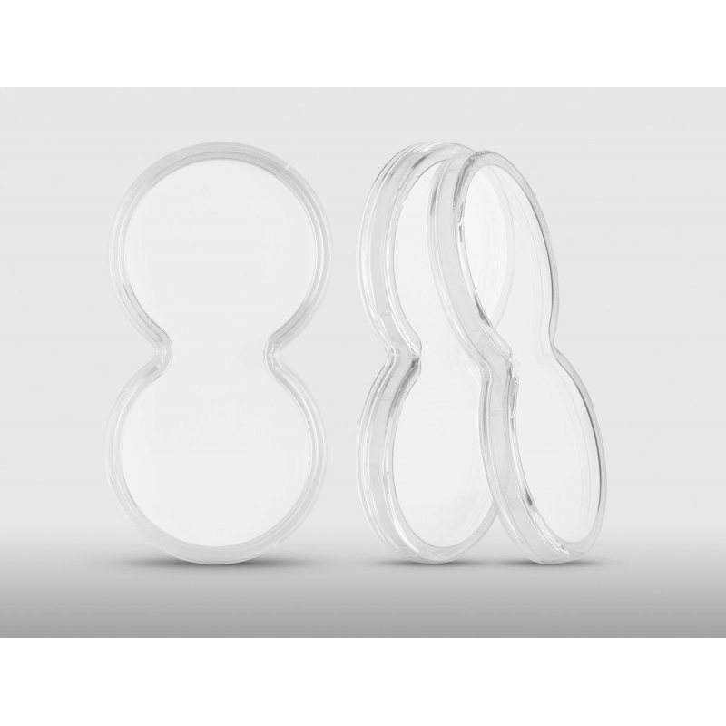 Kapsel Infinity Double Coin 2 x 38,61 mm