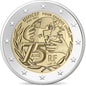 2 euro Francja 75 lat UNICEF 2021