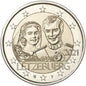 2 euro Luksemburg 40l. Ślubu 2021 relief