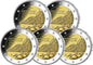 2 euro Niemcy x 5 Meklemburgia II Tron Królewski 2024 ADFGJ