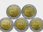 2 euro x 5 Niemcy Saksonia-Anhalt 2021 ADFGJ