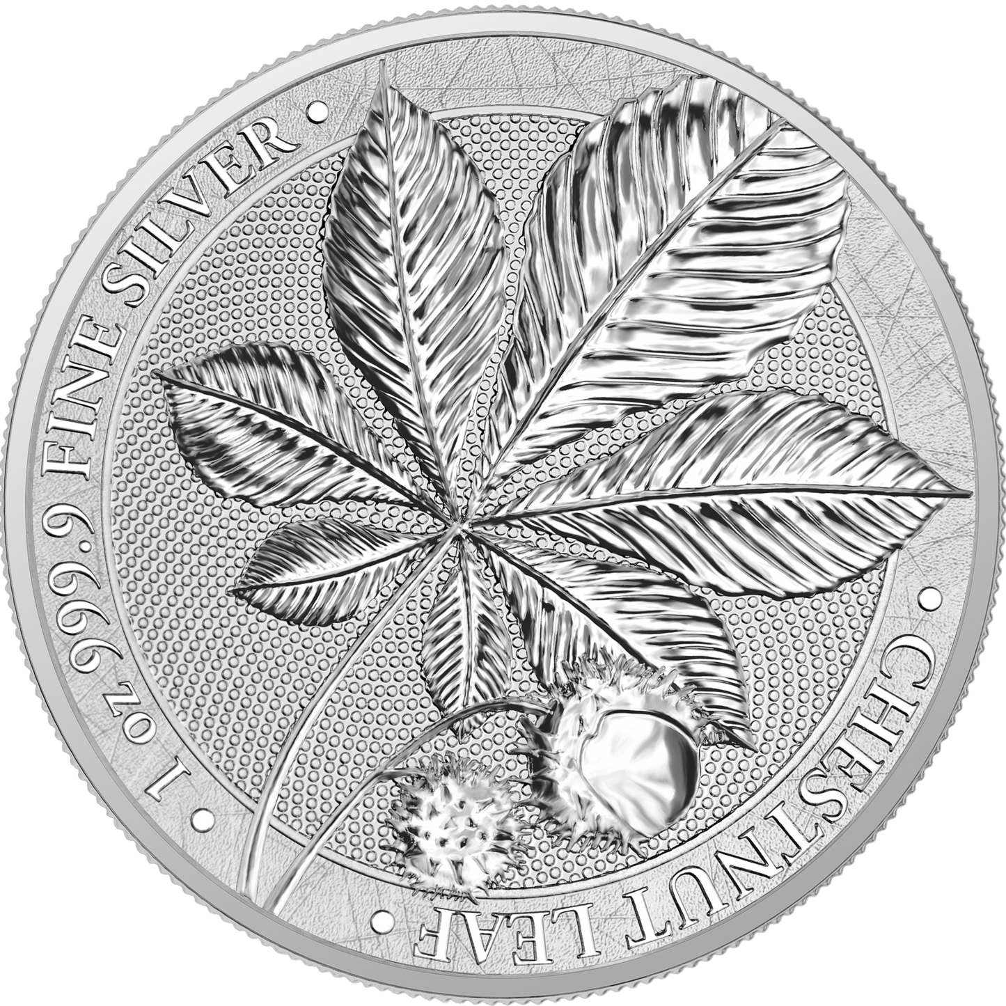 Germania Liść Kasztanowca 5 marek 2021 1 Oz Ag.999