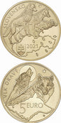 5 euro Słowacja Wilk 2021