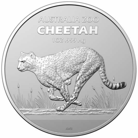 Australia 1 $ ZOO - Gepard 2021 1 Oz Ag.999