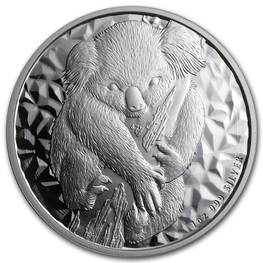 Australia 1$ Koala 2007 1 Oz Ag.999