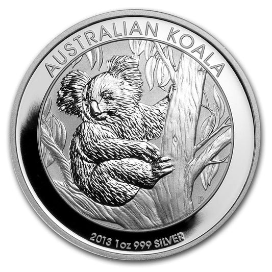 Australia 1$ Koala 2013 1 Oz Ag.999