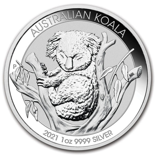 Australia 1$ Koala 2021 1 Oz Ag.999