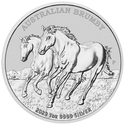 Australia 1$ Koń Brumby 2023 1 Oz Ag.999