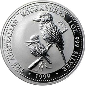 Australia 1$ Kookaburra 1999 1 Oz Ag .999