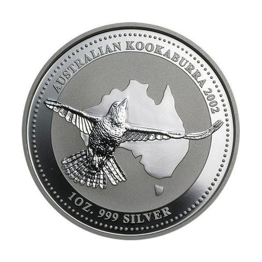 Australia 1$ Kookaburra 2002 1 Oz Ag .999