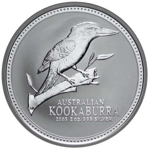 Australia 1$ Kookaburra 2003 1 Oz Ag .999