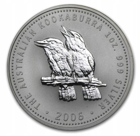 Australia 1$ Kookaburra 2006 1 Oz Ag.999