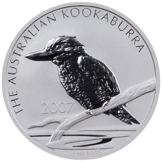 Australia 1$ Kookaburra 2007 1 Oz Ag .999