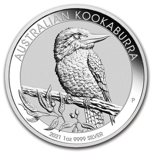 Australia 1$ Kookaburra 2021 1 Oz Ag.999