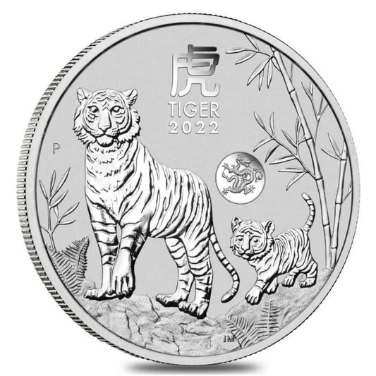 Australia 1$ Lunar III Rok Tygrysa Ag.999 2022 Priv