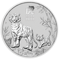 Australia 1$ Lunar III Rok Tygrysa Ag.999 2022
