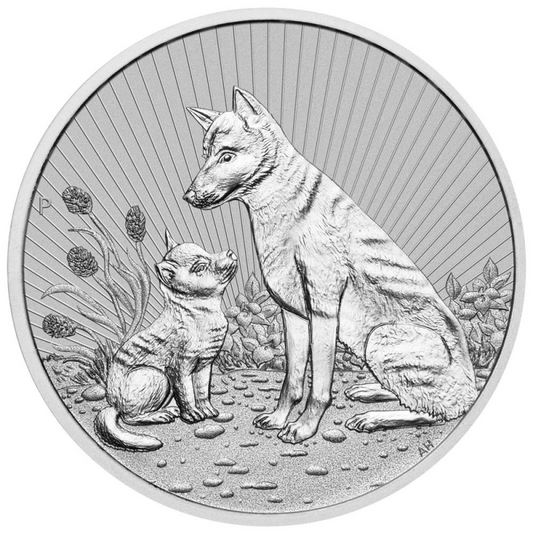 Australia 2$ Dingo next gen 2022 2 Oz Ag.999