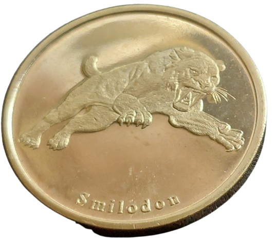 Bahamy - Great Inagua 1$ Smilodon 2020