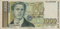 Bułgaria 1000 leva Vasil Levski 1997 P-110