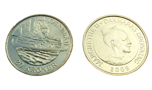 Dania 20 koron Statek Faerobad 2009