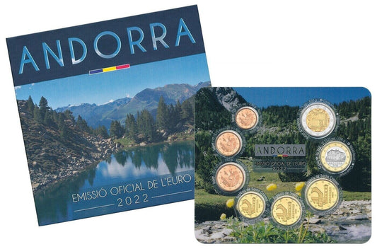 Euro set Andora zestaw menniczy x 8 2022