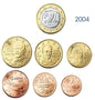 Euro set GRECJA zestaw menniczy x 7 2004