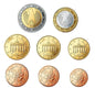Euro set Niemcy zestaw menniczy x 8 mix