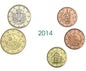 Euro set San Marino x5 zestaw menniczy 2014