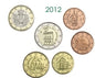 Euro set San Marino x6 zestaw menniczy 2012