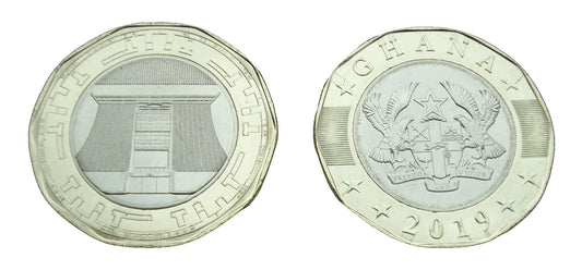 Ghana 2 cedis Dom w Akrze 2019