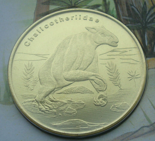 Gwinea Równikowa Bioko 5 $ Chalicotherium 2021