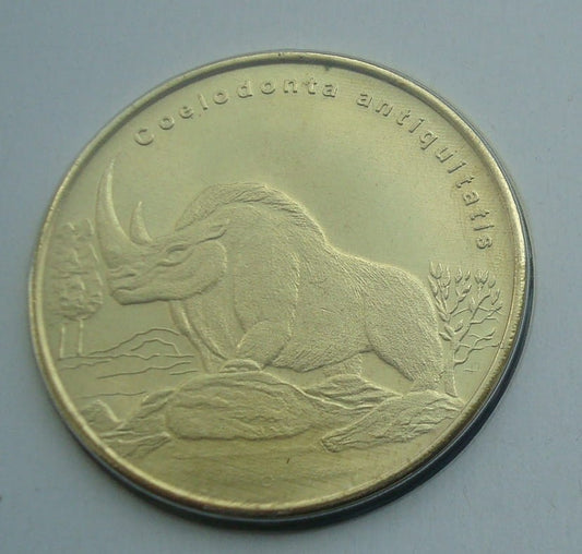 Gwinea Równikowa Bioko 5 $ Nosorożec 2021