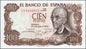 Hiszpania 100 pesetas Ogród 1970 P-152