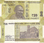 Indie 20 rupii Ghandi/Ellora 2024 P-110t
