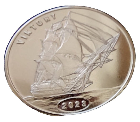 Indonezja Flores 1$ Żaglowiec Victory 2023