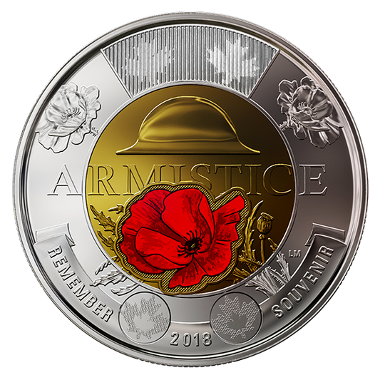 Kanada 2 $ Armistice 2018