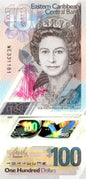 Karaiby wschodnie 100$ Sir A. Lewis 2019 P-60