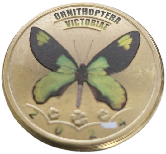 La Palma 5 dukatos motyl 2024