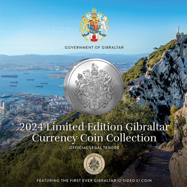 Zestaw menniczy Gibraltar Karol III x 9 2024