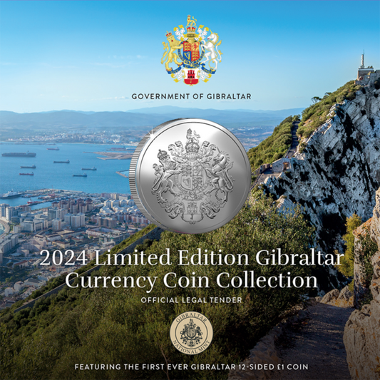 Zestaw menniczy Gibraltar Karol III x 9 2024