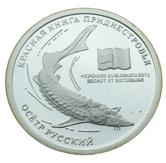 Naddniestrze 10 rubli Jesiotr 2008