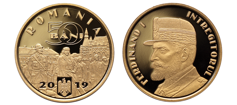 Rumunia 50 bani Ferdynand I 2019