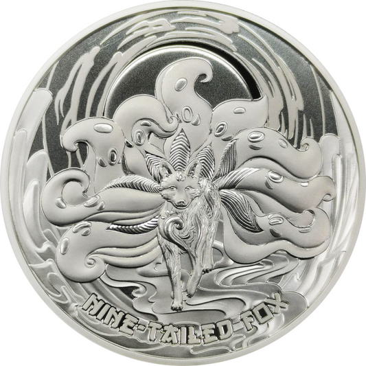 Samoa 2$ Nine Tailed Fox 2023 1ozAg.999