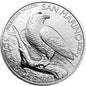 San Marino 5 euro Sokół 1 OZ Ag.999 2025