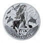Tuvalu 1$ Gods of Olympus Afrodyta 2022 1oz Ag.999