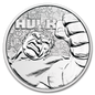 Tuvalu 1$ Hulk 2019 1 Oz Ag.999