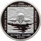UKRAINA 10 UAH Pływanie 2002