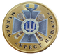 UKRAINA 10 karbowańców Order Krzyż Honoru 2025