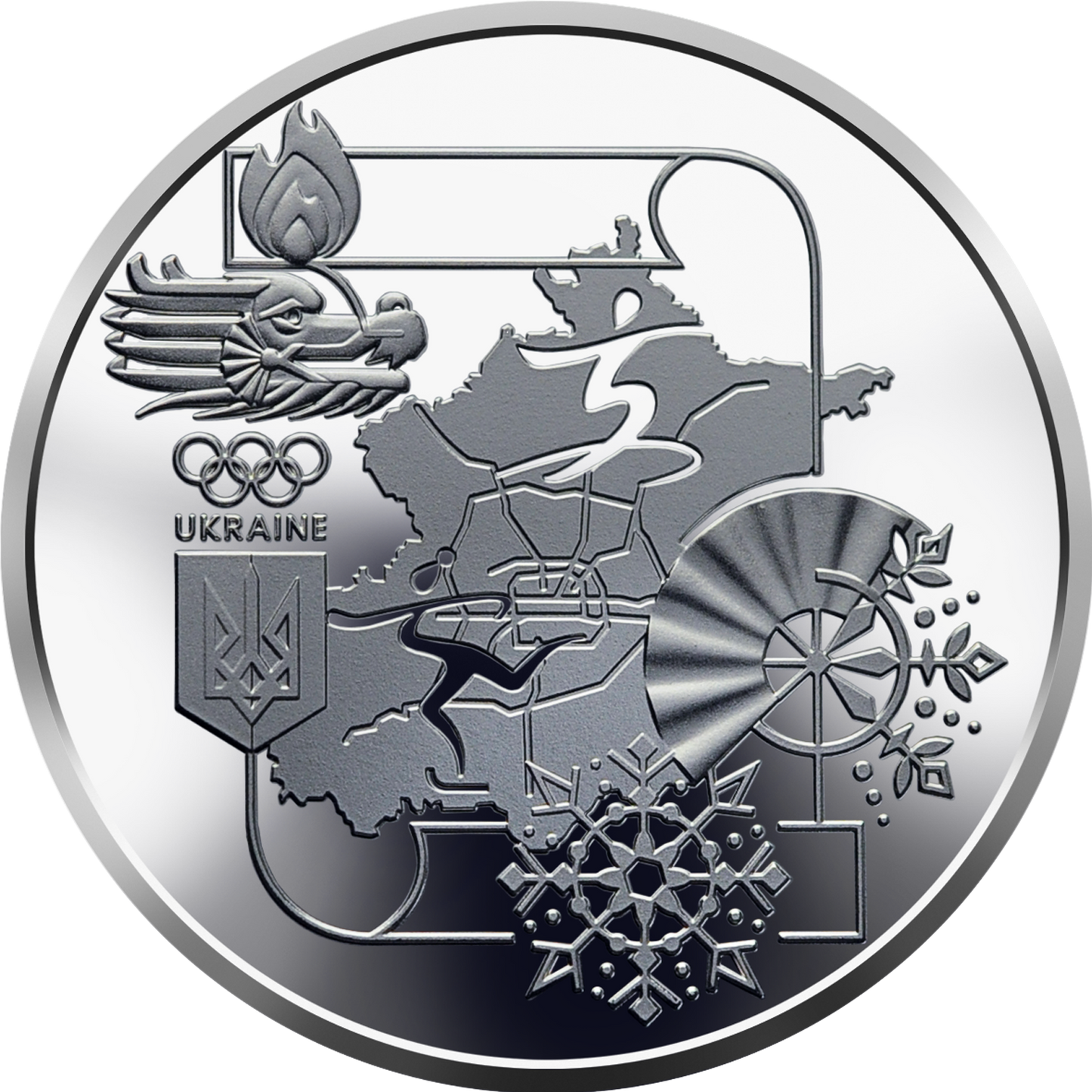 UKRAINA 2 UAH Olimpiada w Pekinie 2022