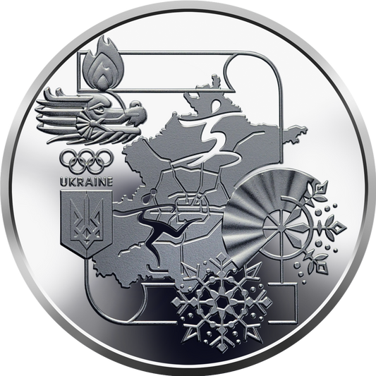 UKRAINA 2 UAH Olimpiada w Pekinie 2022